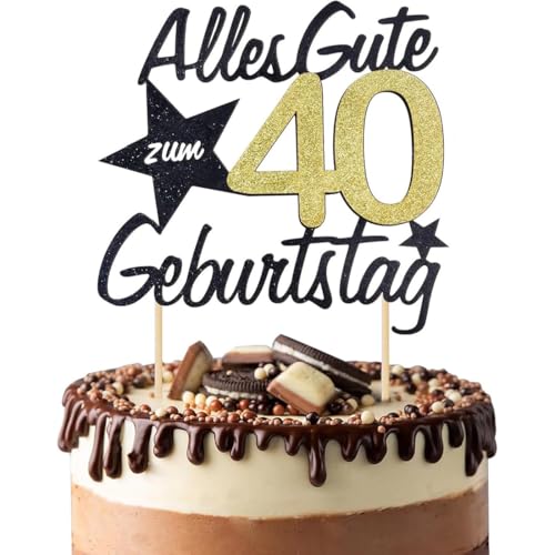 Torten Deko 40 Geburtstag Mann Frau 40 Geburtstag Alles Gute zum Geburtstag 40 Jahre Happy 40th Birthday Cake Topper Kuchen Topper Kuchendeko 40 Geburstagstorte Gold für 40 Geburtstag Frauen Männer Torten Deko 40 Geburtstag Mann Frau 40 Geburtstag Alles Gute zum Geburtstag 40 Jahre Happy 40th Birthday Cake Topper Kuchen Topper Kuchendeko 40 Geburstagstorte Gold für 40 Geburtstag Frauen Männer von EIYVPRA