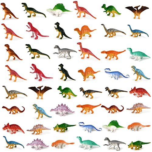 EKKONG Dinosaurier Spielzeug, 48 Stück Dino Figuren Verschiedene Mini Dinosaurier Figuren Adventskalender Füllung Kinder Jungen Mädchen ab 3 Jahren EKKONG Dinosaurier Spielzeug, 48 Stück Dino Figuren Verschiedene Mini Dinosaurier Figuren Adventskalender Füllung Kinder Jungen Mädchen ab 3 Jahren von EKKONG