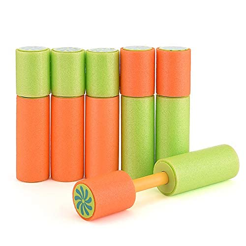 EKKONG wasserspritzpistolen, Wasserspritzpistole Schaumstoff Wasserpistole Wasserspritze Spritzpistole für Kinder als Mitgebsel Kinder Strand und Bade EKKONG wasserspritzpistolen, Wasserspritzpistole Schaumstoff Wasserpistole Wasserspritze Spritzpistole für Kinder als Mitgebsel Kinder Strand und Bade von EKKONG