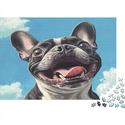 FRANZÖSISCHER BULLDONG 1000 Stück Puzzles Für Erwachsene Teenager Stress Abbauen Familien-Puzzlespiel Mit Poster in 1000-teiliges Puzzle Kinder Lernspiel Spielzeug Geschenk Puzzel 1000pcs (75x50cm) FRANZÖSISCHER BULLDONG 1000 Stück Puzzles Für Erwachsene Teenager Stress Abbauen Familien-Puzzlespiel Mit Poster in 1000-teiliges Puzzle Kinder Lernspiel Spielzeug Geschenk Puzzel 1000pcs (75x50cm) von EKZLQJWPN