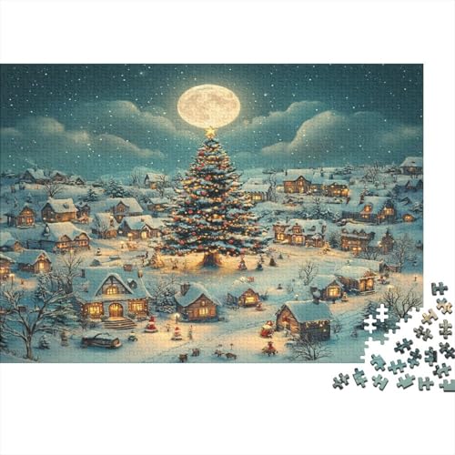 Weihnachtsbaum Puzzlespiel 1000 Teile Puzzle Für Erwachsene Und Kinder Ab 14 Jahren, Puzzle-Motiv Erwachsenen Puzzlespiel Puzzel 1000pcs (75x50cm) von EKZLQJWPN
