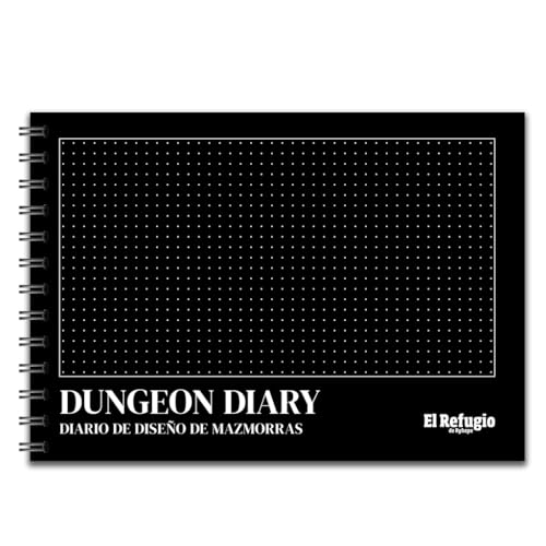 EL Refugio Ryhope Dungeon Diary: Dungeon-Design-Tagebuch, Rollenspiel, ab 12 Jahren, für 2 bis 6 Spieler, 30-90 Minuten pro Spiel, Spanisch von EL REFUGIO