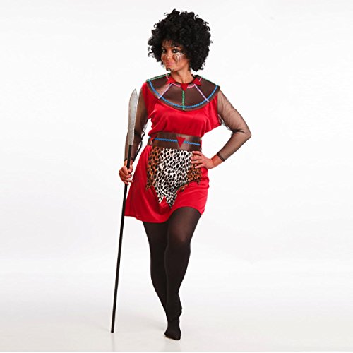 Disfraz de africana massai talla m von EL REY DEL CARNAVAL, SL