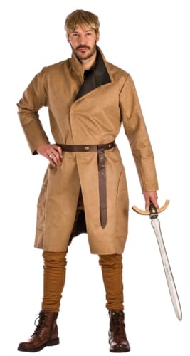 EL REY DEL CARNAVAL, SL Ritter Jaime Lannister Kostüm für Herren - Braun - Fasching, Karneval - Männer - Erwachsene Männer, Karnevalsteilnehmer - Kostüm EL REY DEL CARNAVAL, SL Ritter Jaime Lannister Kostüm für Herren - Braun - Fasching, Karneval - Männer - Erwachsene Männer, Karnevalsteilnehmer - Kostüm von EL REY DEL CARNAVAL, SL