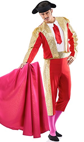 EL REY DEL CARNAVAL, SL Stierkämpfer Novillero Kostüm für Herren EL REY DEL CARNAVAL, SL Stierkämpfer Novillero Kostüm für Herren von EL REY DEL CARNAVAL, SL