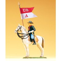 PREISER 54754 Elastolin Sammlerfiguren 1:25 Soldat zu Pferd, mit Fahne PREISER 54754 Elastolin Sammlerfiguren 1:25 Soldat zu Pferd, mit Fahne von ELASTOLIN