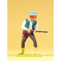 PREISER 54806 Elastolin Sammlerfiguren 1:25 Cowboy stehend, mit Gewehr von ELASTOLIN