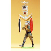 PREISER 56082 Elastolin Sammlerfiguren 1:25 Schellenbaumträger im Marsch von ELASTOLIN