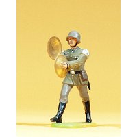 PREISER 56091 Elastolin Sammlerfiguren 1:25 Musiker im Marsch, mit Becken von ELASTOLIN