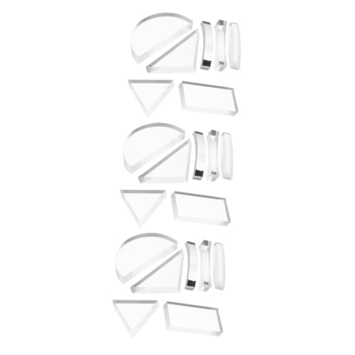 3 Sätze Optisches Linsenset Gläser Linse Für Den Naturwissenschaftlichen Unterricht Konkave Und Konvexe Linse Sphärische Konvexlinse Optometrie Optik Glas Transparent 7 Stück * 3 ELAYARD 3 Sätze Optisches Linsenset Gläser Linse Für Den Naturwissenschaftlichen Unterricht Konkave Und Konvexe Linse Sphärische Konvexlinse Optometrie Optik Glas Transparent 7 Stück * 3 ELAYARD von ELAYARD