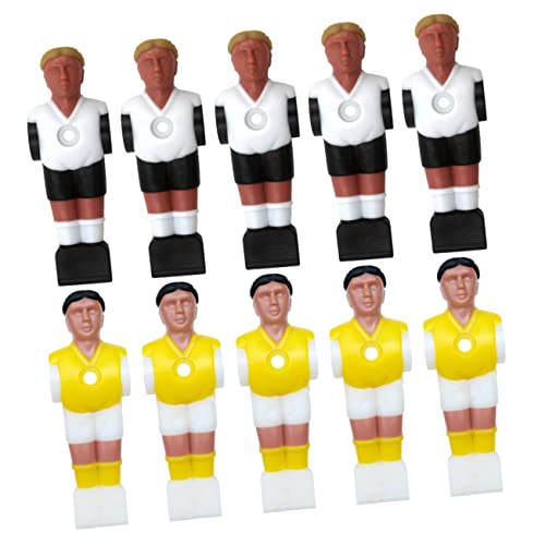 ELAYARD 10 Stück Teiliges Foosball Spielfiguren aus Langlebigem Resin Kompatibel mit Standard Fußballstangen Installieren Leichte Tischfußball Spieler für Fußballmaschine Zubehör ELAYARD 10 Stück Teiliges Foosball Spielfiguren aus Langlebigem Resin Kompatibel mit Standard Fußballstangen Installieren Leichte Tischfußball Spieler für Fußballmaschine Zubehör von ELAYARD