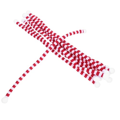 ELAYARD 10 Stück Teiliges Mini Weihnachts Schal aus Weichem Dekorativer Langlebiger Streifen Schal für Puppen Weinflaschen und DIY Deko Rot Weiß Vielseitige Weihnachtsdeko ELAYARD 10 Stück Teiliges Mini Weihnachts Schal aus Weichem Dekorativer Langlebiger Streifen Schal für Puppen Weinflaschen und DIY Deko Rot Weiß Vielseitige Weihnachtsdeko von ELAYARD