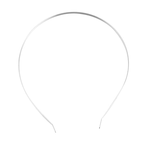 ELAYARD 12 Stück Teiliges Edelstahl Haarband für Damen und Mädchen Silbernes Stirnband Langlebiges DIY Haarschmuck Zubehör für Alltag Party Hochzeit und Cosplay von ELAYARD