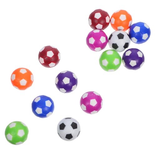 ELAYARD 14 Stück Teiliges Mini Tischfußballbälle Bunte Kickerbälle für Tischkicker Tischfußballspiel Zubehör Reibungsarme Oberfläche für Flüssiges Spiel ELAYARD 14 Stück Teiliges Mini Tischfußballbälle Bunte Kickerbälle für Tischkicker Tischfußballspiel Zubehör Reibungsarme Oberfläche für Flüssiges Spiel von ELAYARD