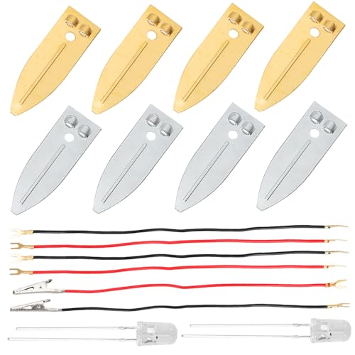 ELAYARD 1Satz DIY Fruchtbatterie Experimentierset für Wissenschaftliches Physik Experiment Elektrodenmaterial Unterhaltsame Lernmethode für Ganze Familie ELAYARD 1Satz DIY Fruchtbatterie Experimentierset für Wissenschaftliches Physik Experiment Elektrodenmaterial Unterhaltsame Lernmethode für Ganze Familie von ELAYARD