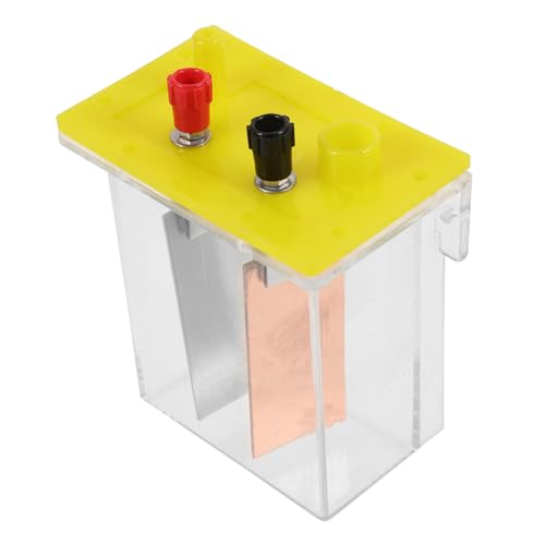 ELAYARD 1Satz DIY Obstbatterie Experimentierset für Bausatz zur Stromerzeugung mit Gemüse Metallplatten für Kreative Physikexperimente für Schule von ELAYARD