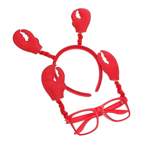 ELAYARD Kreatives Stirnband mit Deko Brille für Kinder und Erwachsene Lustiger Kopfschmuck für Partys Kostüme und Feiern von ELAYARD