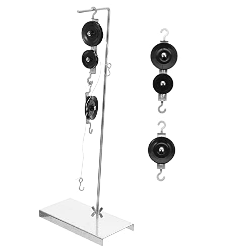 ELAYARD 1Satz Pulley Block mit Physik Experimente für Doppelrollen Mechanische Vorteile Energieerhaltung für Schule Labor ELAYARD 1Satz Pulley Block mit Physik Experimente für Doppelrollen Mechanische Vorteile Energieerhaltung für Schule Labor von ELAYARD