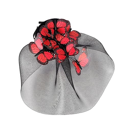 ELAYARD 1Stück Haarband mit Schmetterlingsdesign Eleganter Kopfschmuck für Partys und Erhältlich Schwarz und Rot Stilvolles Accessoire für Damen ELAYARD 1Stück Haarband mit Schmetterlingsdesign Eleganter Kopfschmuck für Partys und Erhältlich Schwarz und Rot Stilvolles Accessoire für Damen von ELAYARD