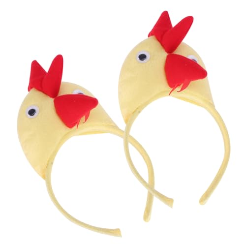 ELAYARD 2 Stück Teiliges Party Kopfschmuck mit Gelbem Hahnen und Küken Design Dekoratives Rutschfestes Haarband für Tanz und Kostümpartys Geeignet für Mädchen und Aufführungen ELAYARD 2 Stück Teiliges Party Kopfschmuck mit Gelbem Hahnen und Küken Design Dekoratives Rutschfestes Haarband für Tanz und Kostümpartys Geeignet für Mädchen und Aufführungen von ELAYARD
