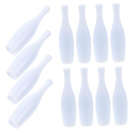 ELAYARD 20 Stück Mini Bowling Pins aus Stabilem Kunststoff Wiederverwendbar Kompakte Tischspiel bowlingkegel Tragbares Bowling Zubehör für Tischbowling Spiele und Geburtstags mitgebsel ELAYARD 20 Stück Mini Bowling Pins aus Stabilem Kunststoff Wiederverwendbar Kompakte Tischspiel bowlingkegel Tragbares Bowling Zubehör für Tischbowling Spiele und Geburtstags mitgebsel von ELAYARD