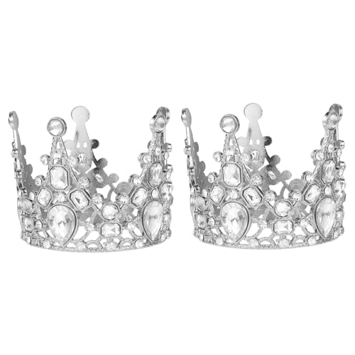 ELAYARD 2Stücke Topper für Hochzeit und Babydusche Metallische Tortendeko Niedliche Party Krone Dekoration für Kindergeburtstagsfeiern und Desserts ELAYARD 2Stücke Topper für Hochzeit und Babydusche Metallische Tortendeko Niedliche Party Krone Dekoration für Kindergeburtstagsfeiern und Desserts von ELAYARD