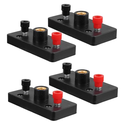 ELAYARD 4 Stück Lampenfassung Schrauben Grundschalter Experimentierkasten Elektrik Physik-Kit für Platinenlampe Schaltungswissenschafts-Kit LED-Platine Plastik Black ELAYARD 4 Stück Lampenfassung Schrauben Grundschalter Experimentierkasten Elektrik Physik-Kit für Platinenlampe Schaltungswissenschafts-Kit LED-Platine Plastik Black von ELAYARD