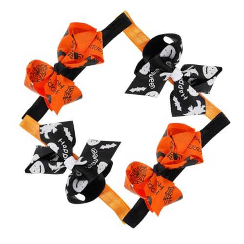 ELAYARD 4 Stück Teiliges Niedlichen Schleifen Weiche Atmungsaktive Kopfbänder für Halloween kinderschmuck Dekorative Haarschleifen für Taufe Geburtstag und Fotoshootings ELAYARD 4 Stück Teiliges Niedlichen Schleifen Weiche Atmungsaktive Kopfbänder für Halloween kinderschmuck Dekorative Haarschleifen für Taufe Geburtstag und Fotoshootings von ELAYARD