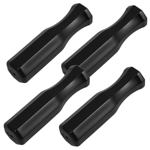 ELAYARD 4 Stück Teiliges Tischfußball Griffe Kunststoff Octagonal Foosball Handles mit Rutschfestem Ergonomischem Design Ersatzteile für Kickertisch Fußballspiel Zubehör von ELAYARD