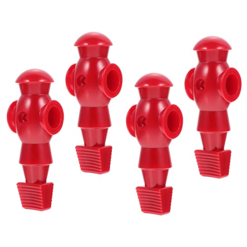 ELAYARD 4 Stück Tischfußball Ersatzspieler Teilig Robuste Resin Fußballspieler in Leuchtendem Rot Einfache Montage Langlebig und Farbbeständig Kompatibel mit Meisten Tischkicker Modellen ELAYARD 4 Stück Tischfußball Ersatzspieler Teilig Robuste Resin Fußballspieler in Leuchtendem Rot Einfache Montage Langlebig und Farbbeständig Kompatibel mit Meisten Tischkicker Modellen von ELAYARD