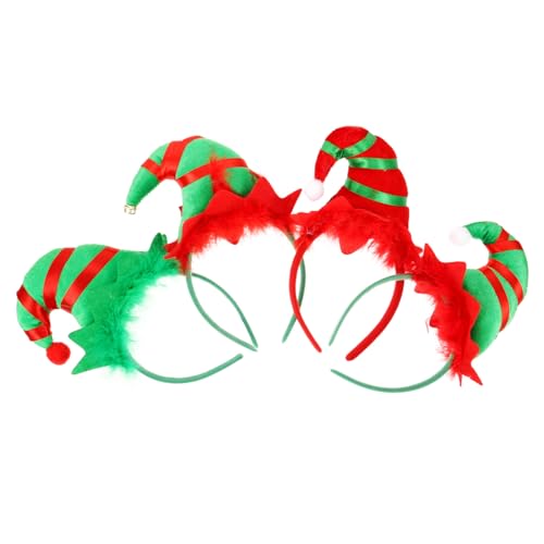 ELAYARD 4 Stück Weihnachts Haarreif Teiliges Cosplay Stirnband mit Elfenmütze Dekoration für Erwachsene für Festlichkeiten und Partys aus Hochwertigem Gefertigt Bequem und Langlebig ELAYARD 4 Stück Weihnachts Haarreif Teiliges Cosplay Stirnband mit Elfenmütze Dekoration für Erwachsene für Festlichkeiten und Partys aus Hochwertigem Gefertigt Bequem und Langlebig von ELAYARD