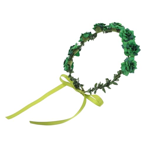 ELAYARD Blumenkranz Stirnband für Festliche Haaraccessoires für Patrick Day und Partys mit Realistischen Stoffblumen Leicht und Bequem für Verschiedene Anlässe ELAYARD Blumenkranz Stirnband für Festliche Haaraccessoires für Patrick Day und Partys mit Realistischen Stoffblumen Leicht und Bequem für Verschiedene Anlässe von ELAYARD