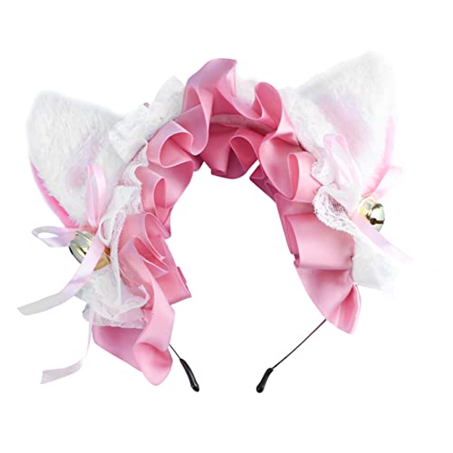 ELAYARD Bowknot Katzenohren Haarreif Kopfschmuck für Cosplay Partys und Besondere Anlässe Bequem und Stylisch Fotosessions und Auftritte ELAYARD Bowknot Katzenohren Haarreif Kopfschmuck für Cosplay Partys und Besondere Anlässe Bequem und Stylisch Fotosessions und Auftritte von ELAYARD