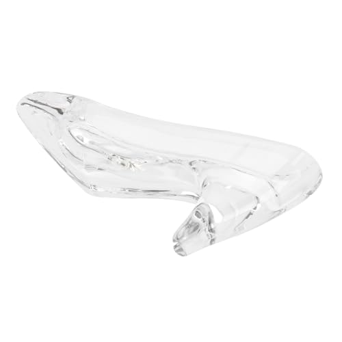 ELAYARD Dekorativer Mini Kristall High Heel Schuh Transparentes Schuhmodell Kreative Tischdekoration Hochzeitsschmuck für Freundin und Familie von ELAYARD