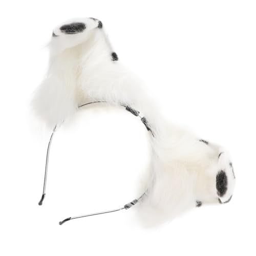 ELAYARD Flauschiges Hundeohren Haarreif Cosplay Kopfschmuck Weiches Kostümzubehör Party Haarband für Frauen Mädchen und Karneval Fasching Halloween ELAYARD Flauschiges Hundeohren Haarreif Cosplay Kopfschmuck Weiches Kostümzubehör Party Haarband für Frauen Mädchen und Karneval Fasching Halloween von ELAYARD