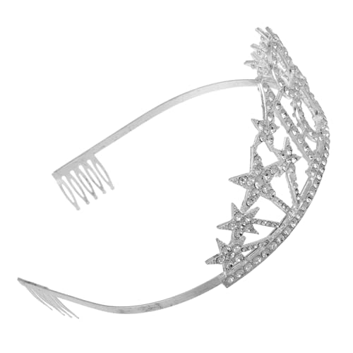 ELAYARD Glänzende Geburtstagskrone mit Strasssteinen Jahre Tiara Stirnband für Mädchen und Frauen Modisches Partyaccessoire und Vielseitige Geburtstagsdekoration von ELAYARD