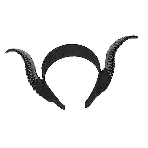 ELAYARD Gothic Teufelshorn Stirnband Halloween Haarreif Antilopenhörner Cosplay Kopfstück Damen Party Zubehör ELAYARD Gothic Teufelshorn Stirnband Halloween Haarreif Antilopenhörner Cosplay Kopfstück Damen Party Zubehör von ELAYARD
