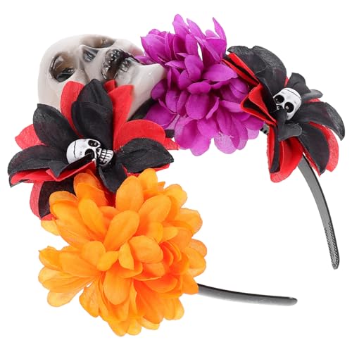 ELAYARD Halloween Haarband mit Skelett Design Leichtes Komfortables Cosplay Kopfschmuck für Damen Vielseitiger Haarreif für Party Fotorequisiten und Festliche Anlässe ELAYARD Halloween Haarband mit Skelett Design Leichtes Komfortables Cosplay Kopfschmuck für Damen Vielseitiger Haarreif für Party Fotorequisiten und Festliche Anlässe von ELAYARD