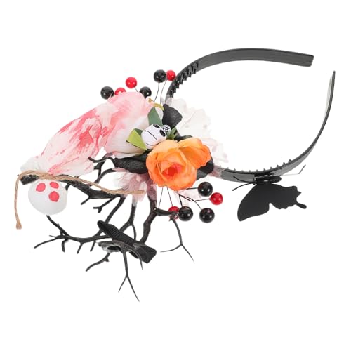 ELAYARD Halloween Haarreif mit Geweih Geist und Leichter Festtags Accessoire für Kostüme Cosplay und Party Schwarzes Design Komfortabel und Vielseitig Einsetzbar ELAYARD Halloween Haarreif mit Geweih Geist und Leichter Festtags Accessoire für Kostüme Cosplay und Party Schwarzes Design Komfortabel und Vielseitig Einsetzbar von ELAYARD