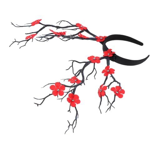 ELAYARD Halloween Haarreif mit Realistischem Rentiergeweih und Roten Blumen Leichtes Komfortables Cosplay Accessoire für Erwachsene für Halloween Partys Karneval und Festdeko ELAYARD Halloween Haarreif mit Realistischem Rentiergeweih und Roten Blumen Leichtes Komfortables Cosplay Accessoire für Erwachsene für Halloween Partys Karneval und Festdeko von ELAYARD