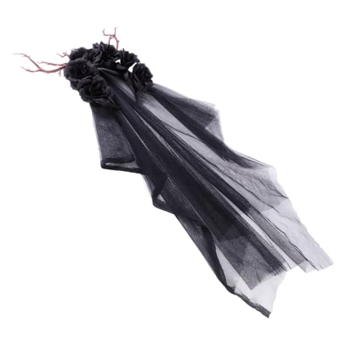ELAYARD Halloween Party Waldgeweih Stirnband aus Stoff Umweltfreundliches Bequemes Kopfschmuck Accessoire für Kostüm Cosplay und Performance Geeignet für Halloween und Themenpartys von ELAYARD