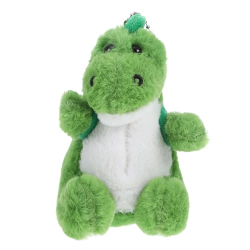 ELAYARD Kleiner Dinosaurier Plüschtier Anhänger mit Rucksack Niedliches Stofftier Schlüsselanhänger für Rucksack und Taschen Leichter Weicher Dino Taschenanhänger Geeignet für von ELAYARD