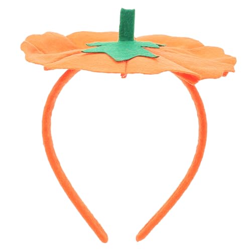 ELAYARD Kürbis Stirnband Halloween Haarschmuck Cosplay Kopfschmuck Orange Halloween Kostüm Zubehör für Party und Festival ELAYARD Kürbis Stirnband Halloween Haarschmuck Cosplay Kopfschmuck Orange Halloween Kostüm Zubehör für Party und Festival von ELAYARD