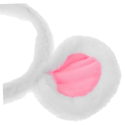 ELAYARD Kuscheliges Mausohren Haarband Plüsch Stirnband Cartoon Tierohren Kopfband für Frauen Halloween Cosplay Party Accessoire Leicht und Robust ELAYARD Kuscheliges Mausohren Haarband Plüsch Stirnband Cartoon Tierohren Kopfband für Frauen Halloween Cosplay Party Accessoire Leicht und Robust von ELAYARD