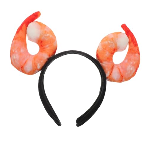 ELAYARD Lustiges Shrimp Stirnband Party Haarband Leichter Kopfschmuck für Halloween Strandfest Karneval und Einzigartiges Meeresfrüchte Kostüm Zubehör ELAYARD Lustiges Shrimp Stirnband Party Haarband Leichter Kopfschmuck für Halloween Strandfest Karneval und Einzigartiges Meeresfrüchte Kostüm Zubehör von ELAYARD