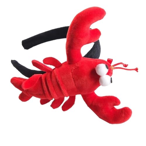 ELAYARD Niedliches Rotes Haarband mit Lustigem Hummer Motiv Langlebiges Haarreif Geeignet für Festliche Anlässe und Halloween für Mädchen und Frauen ELAYARD Niedliches Rotes Haarband mit Lustigem Hummer Motiv Langlebiges Haarreif Geeignet für Festliche Anlässe und Halloween für Mädchen und Frauen von ELAYARD