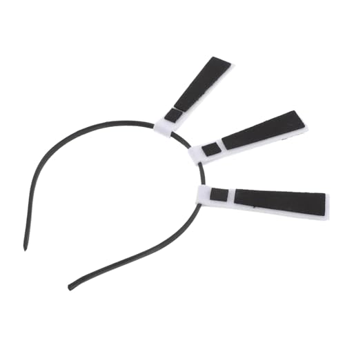 ELAYARD Novelty Haarschmuck Exklusiver Haarreifen mit Großen Schwarzen Ausrufezeichen Party Haarreifen für Frauen Stabiler Einfache Anwendung Vielseitig Kombinierbar von ELAYARD