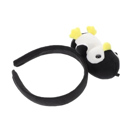 ELAYARD Pinguin Haarband aus Plüsch Lustiges Stirnband für Anlässe Bequemes Kopfaccessoire für Kleinkinder zum Waschen Gesichts für Partys ELAYARD Pinguin Haarband aus Plüsch Lustiges Stirnband für Anlässe Bequemes Kopfaccessoire für Kleinkinder zum Waschen Gesichts für Partys von ELAYARD