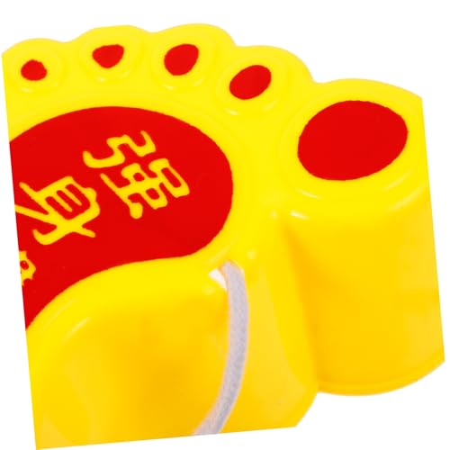 ELAYARD Stelzen für Kleinkinder Pail förmige Stepper mit Seil Balance Gleichgewichtstraining Outdoor Fitness für Motorische Gelb von ELAYARD