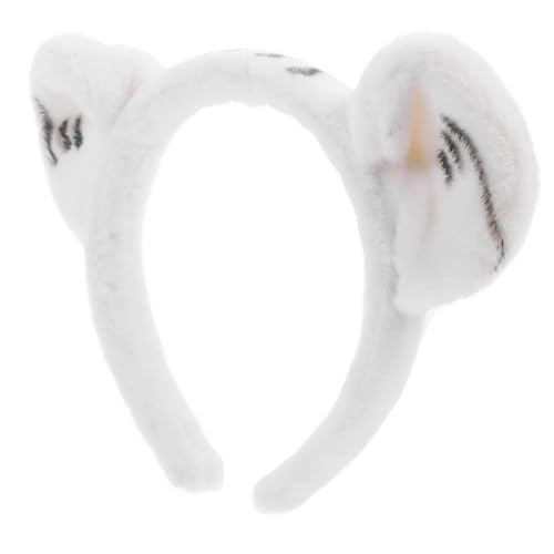 ELAYARD Tiger Ohr Haarreif Weiches Stirnband Tierohren Partyaccessoire Für Mädchen Halloween Karneval Kostüm von ELAYARD